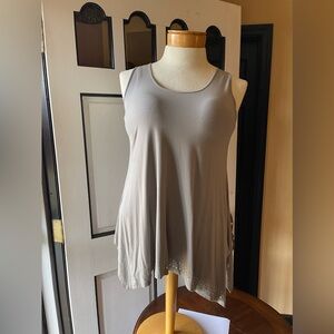 Angel Apparel made in turkey. Sleeveless top for women size L.